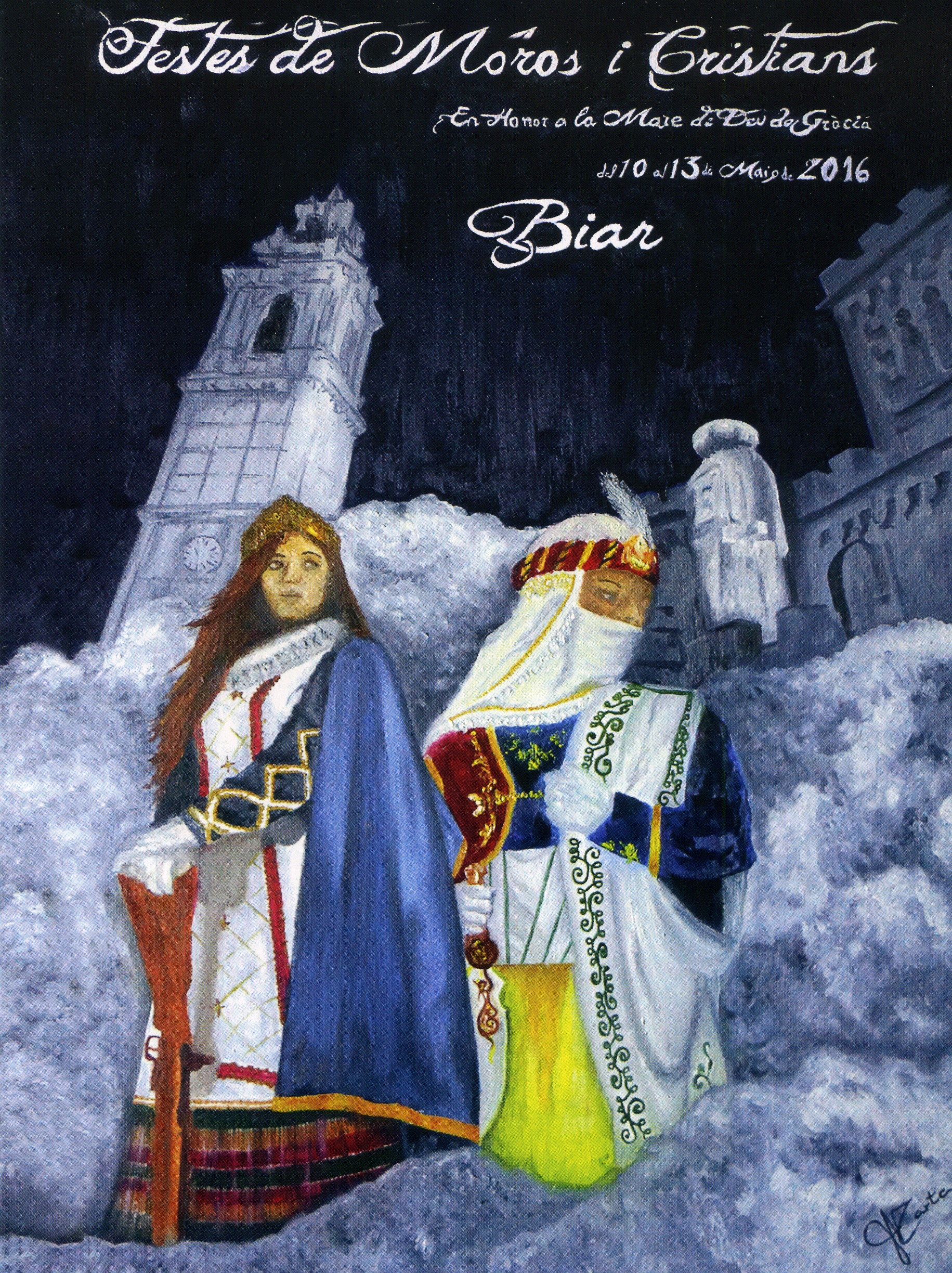 Fiestas de Moros y Cristianos en honor de la Virgen de Gracia  